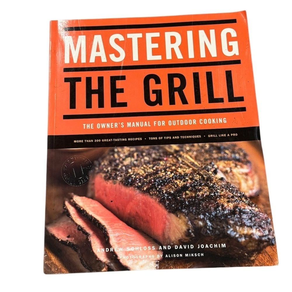 Mastering the Grill Cookbook - Orange Cover